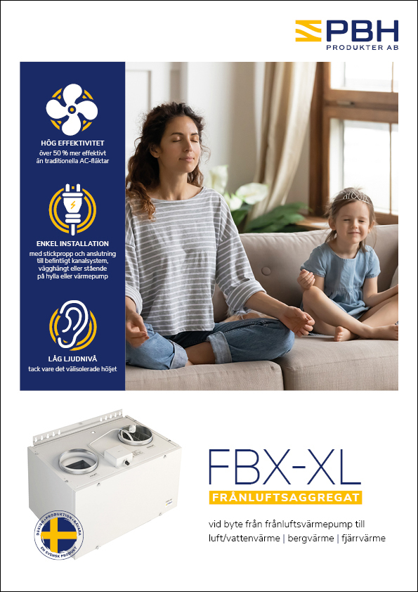 PBH Produktblad: FBX-XL, sida 1 av 2
